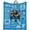 NO35, variant on Football Blanket Gifts for Men 50" X 60", City Football Lovers Fan Gifts Gear Merch Sports Fan Throw Blankets for Sofa Bed Bedroom Living Room Royal Purple Metallic Gold