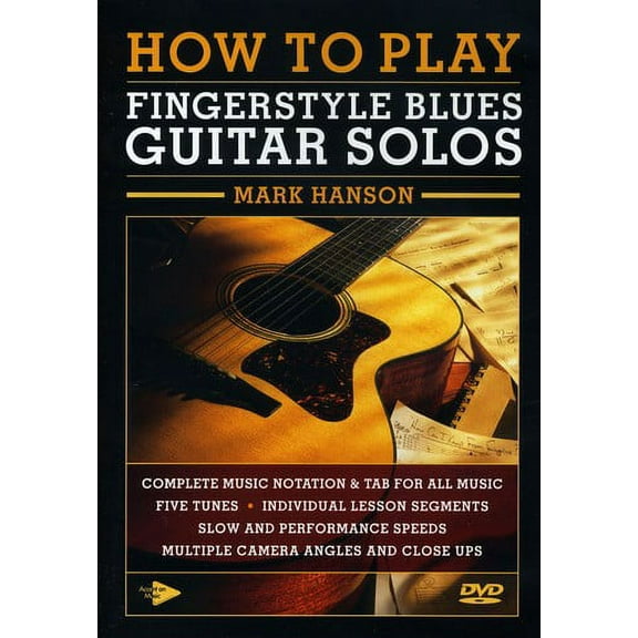 How to Play Fingerstyle Blues Guitar Solos (DVD), Hal Leonard, Special Interests