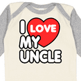 thumbnail image 4 of Inktastic I Love My Uncle Boys or Girls Long Sleeve Baby Bodysuit, 4 of 5