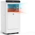 thumbnail image 1 of 10000 BTUs Portable Air Conditioner with Heat Mode, Cools Room up to 450sq.ft., 3-In-1 Portable AC Unit for Bedroom with Dehumidifier, Fan, Remote Control, Smart/Sleep Mode, 24H Timer, 1 of 8