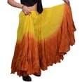 thumbnail image 2 of Wevez Plus Size 40 Inches Long Tribal Fusion 25 Yard Skirt (YM), 2 of 4