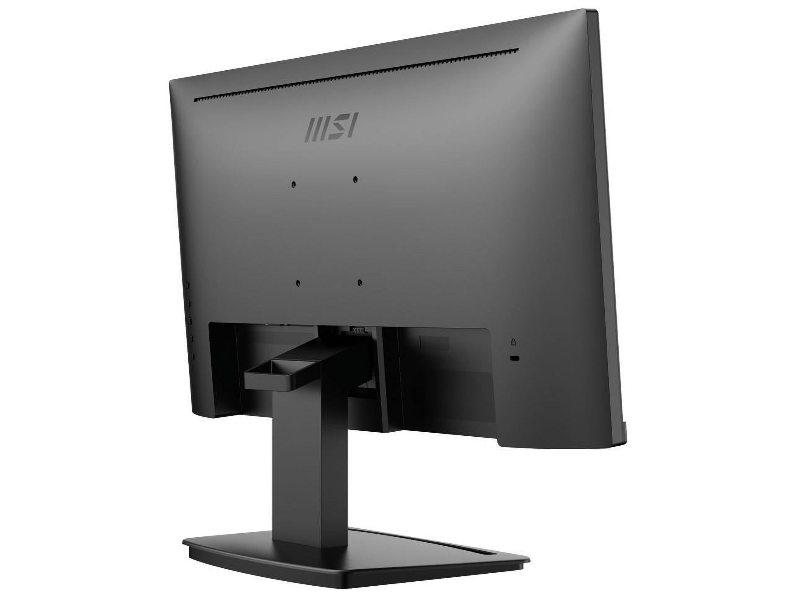 MSI PRO MP223, 22" VA 1920 x 1080 (FHD) Computer Monitor, 100Hz, Adaptive-Synch, HDMI, Video Port, VESA Mountable, Tilt, 1ms, Black