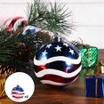 thumbnail image 4 of 6/12 Uds Adornos de s de Navidad Tema Patriótico Colgante Día de La Independencia / Día Caídos Decoraciones para árboles de 6 piezas 8cm, 4 of 9