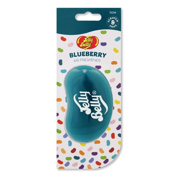 Ambientador Jelly Belly con aroma a arándanos, diseño 3D