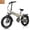 Gray, variant on Electric Bike,20" Fat Tire Aluminum Frame & Folding Ebike for Adults,Peak 750W Motor,25MPH,48V 624Wh Removable Battery,62 miles Max Range,7-Speed Gears,LCD Display
