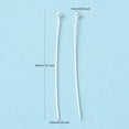 thumbnail image 2 of 50gs Brass Ball Head Pins Silver color Size: about 0.6mm thick 40mm long head: 1.5mm about 528pcs/50g, 2 of 6