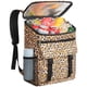 thumbnail image 1 of Mochila térmica OCKLILY con estampado de leopardo, 30 latas, 42 litros, 1 of 6