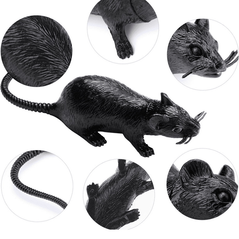 Rat Squeaking Large Toy Animal Rubber Prop Rat Squeaking Large Toy Animal Rubber Prop