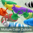 thumbnail image 4 of Plástico articulado Fidget Slug HUOGUO de 19 articulaciones sin BPA, 4 of 5