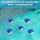thumbnail image 4 of 5PCS Swimming Pool Floating Chlorine Tablet Dispenser with Thermometer Automatic Pills Box Spa Pool Accessories, 4 of 5