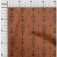 thumbnail image 1 of oneOone Viscose Chiffon Fabric Arrow & Paisley Ikat Print Fabric By The Yard 42 Inch Wide, 1 of 4