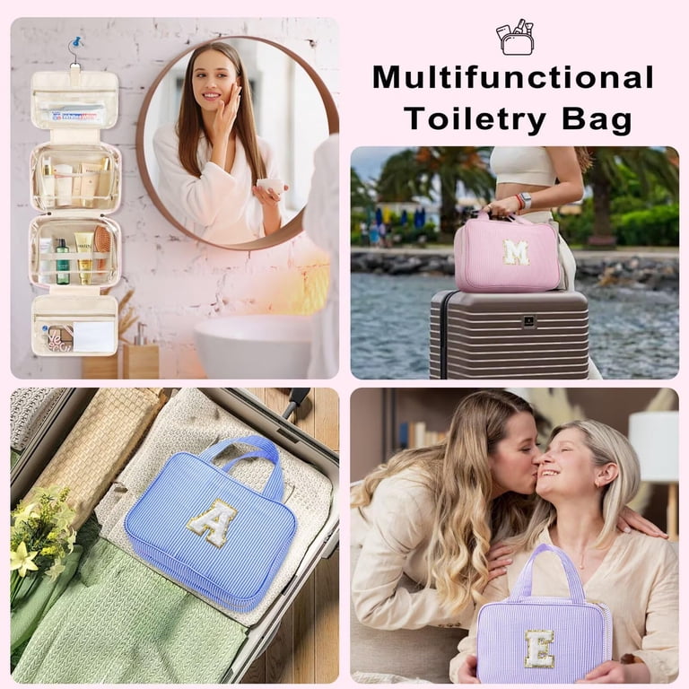 classic roomy women's toiletry bags for travel Large Bag – ROAM Luggage and durable fabric big enough to hold all your essentials BAGSMART Travel Toiletry Bag, Lightweight