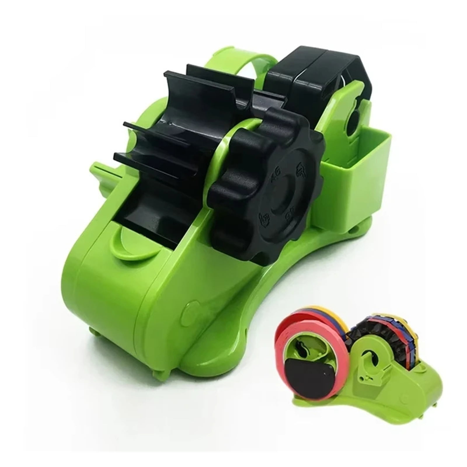 Semi-Automatic Tape Dispenser Multi-Roll Cutting Reusable Thermal Tape Dispenser
