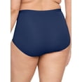 thumbnail image 3 of Warners® Blissful Benefits Women's Tummy-Smoothing Comfort High Waist Microfiber 3-Pack Brief S-3XL, 3 of 5
