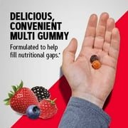 GNC Mega Men Gummy Multivitamin | Energy, Metabolism, Immune Support | Mixed Berry | 120 Count