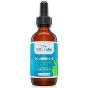 Pure Plant-Based Squalane Oil Boosted with Vitamin E (LARGE 2 oz) - Organic ECOCERT / USDA Certified Squalane Derived from Sugarcane - Best Moisturizer For Face, Body, Skin & Hair - 2 fl oz / 60 ml