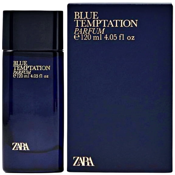 Zara Blue Temptation Perfume for Men Spicy Saffron Orange Blossom and Amber Fragrance Eau de Parfum 120ml (4.05 fl. oz.)