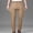 Khaki, variant on Mens Stretch Dress Pants, Men's Classic Fit Casual Pants Lightweight Flat Front Golf Work Suit Pants on Clearance
