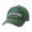 Black Green, variant on Lake Baseball Cap with Maple Embroidery, Cotton Fabric, Stitched Eyelets, Bill, and Adjustable Back Design