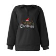 thumbnail image 4 of Sudadera Navideña Para Mujer, Moda, Cuello Vuelto, Manga Larga, Estampado, Cremallera, Camisa Informal, Camisetas Odeerbi ODB195460, 4 of 5