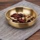 thumbnail image 3 of 2 unids Práctico Sazonador Tazón Salsa Decorativa Plato Cocina Vajilla Dorado, 3 of 7
