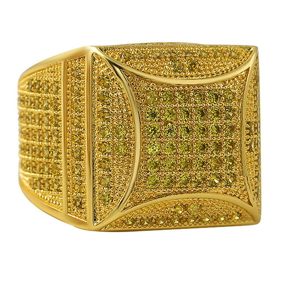 Kite Box Bling Bling Lemonade CZ Micro Pave Ring (9)