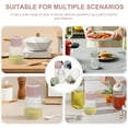 thumbnail image 6 of GOOHOCHY  4 Pcs Spice Jars with Labels Seasoning Combination Quantitative Bottle, 6 of 8