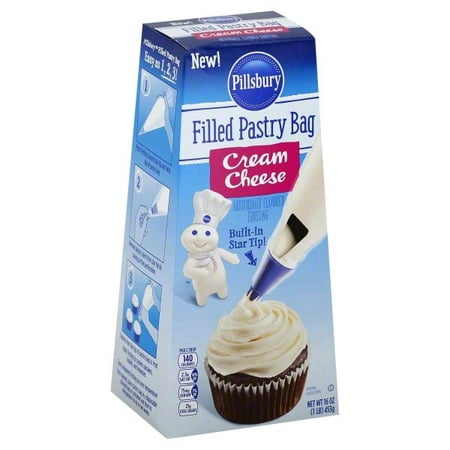 Pillsbury Filled Pastry Bag Cream Cheese Flavored Frosting,