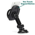 thumbnail image 5 of iPhone SE Premium Car Mount Dash Windshield Cradle Holder Stand Window Glass Swivel Dock Suction Adjustable V9Q, 5 of 6