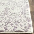 thumbnail image 3 of SAFAVIEH Passion Madrid Faded Damask Runner Rug, Lavender/Ivory, 2'2" x 10', 3 of 6