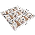 thumbnail image 4 of Golden Retriever Blanket,Comfortable Soft Flannel Throw Blanket,All Season,Warm Lightweight Blankets for Sofa Bed Couch Living Room Chair,50"x60"(130x150cm), 4 of 4
