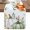 White, variant on Thanksgiving Table Runner 90 Inches Long for Dining Table Decor,Fall Sage Green White Pumpkin Maple Leaf Burlap Linen Farmhouse Table Runner Coffee Table Runners Dresser for Kitchen Party Holiday