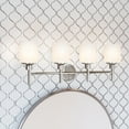 thumbnail image 4 of Design House Aubrey 4-Light Transitional Indoor Dimmable Bath Vanity Light, Polished Chrome, 4 of 25