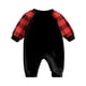 thumbnail image 4 of Conjuntos de pijamas navideños familiares a juego Grinch 2024, pijama de Grinch con parte superior y pantalones de pijama a cuadros, pijama de Grinch para niños y adultos para la familia, 12 Meses, 4 of 4