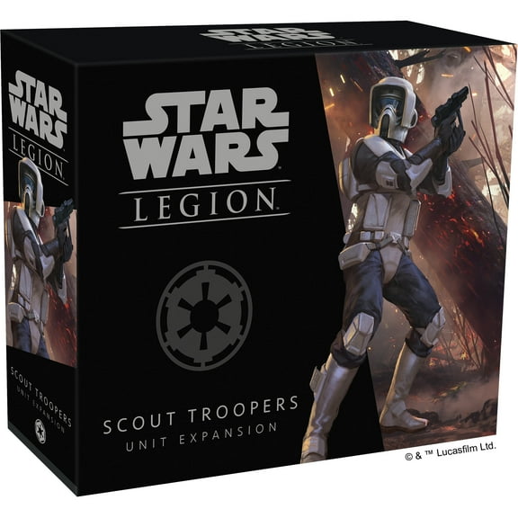 Star Wars Legion: Scout Troopers Unit Expansion Miniature Game for ages 14 and up, from Asmodee