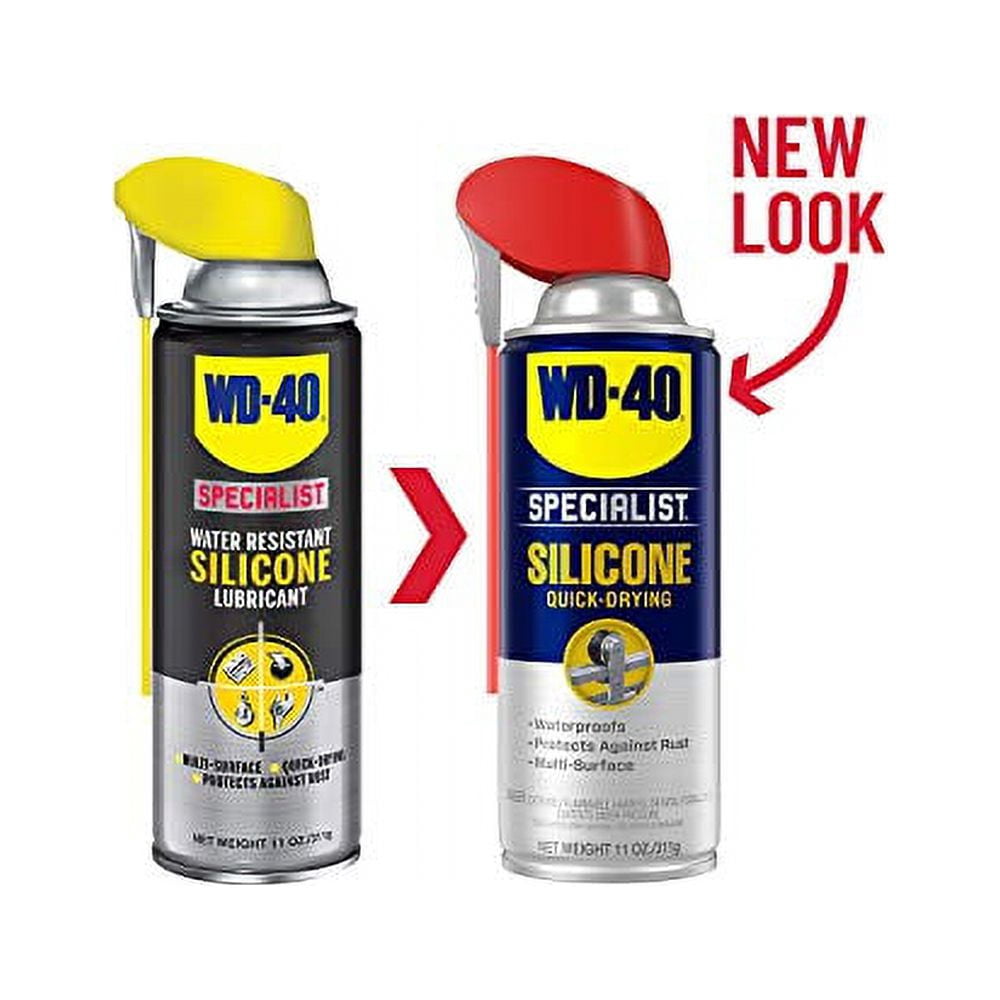 Wd-40 Bike Specialist Silicone Water-Resistant Lubricant Aerosol, 11 oz