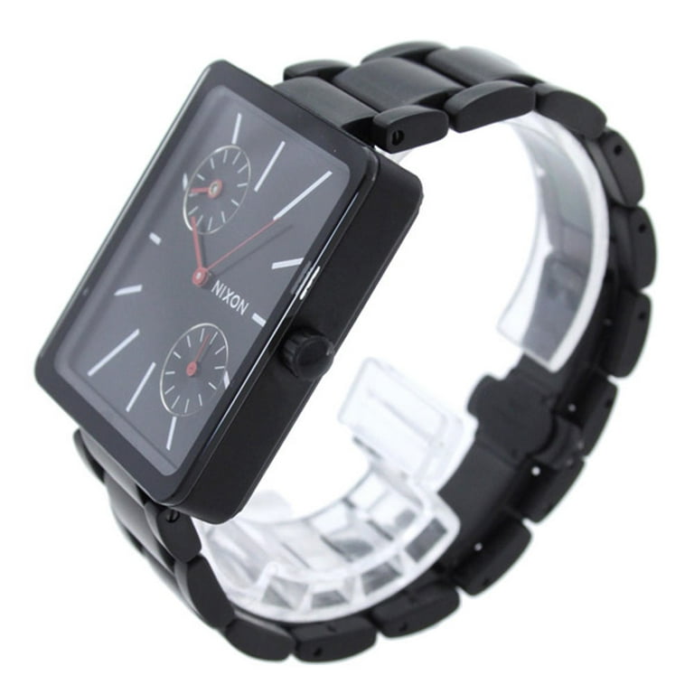Nixon Women's A024001 The Ivy Black Dial Black IP Steel