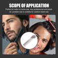 thumbnail image 3 of MasteelfCA Men Beard Comb Portable Pocket Comb Zinc Alloy Comb Hair Comb Durable Comb, 3 of 8
