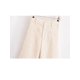 thumbnail image 5 of HH TRAF Pantalones largos elegantes de verano para mujer, color liso, con bordados, cintura alta, holgados, con bolsillos, de pierna ancha, 5 of 5