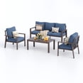 thumbnail image 3 of UDPATIO Aluminum Patio Furniture Set, Contemporary Outdoor Couch Set, Aluminum Patio Conversation Set, 3 of 8