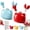 2PCS-A, variant on Crab Multifunctional Bottle Opener, 4-in-1 Magnetic Refrigerator Magnet with Scissors,Box Cutter,Bottle Opener, Portable Home Office Multi Tool
