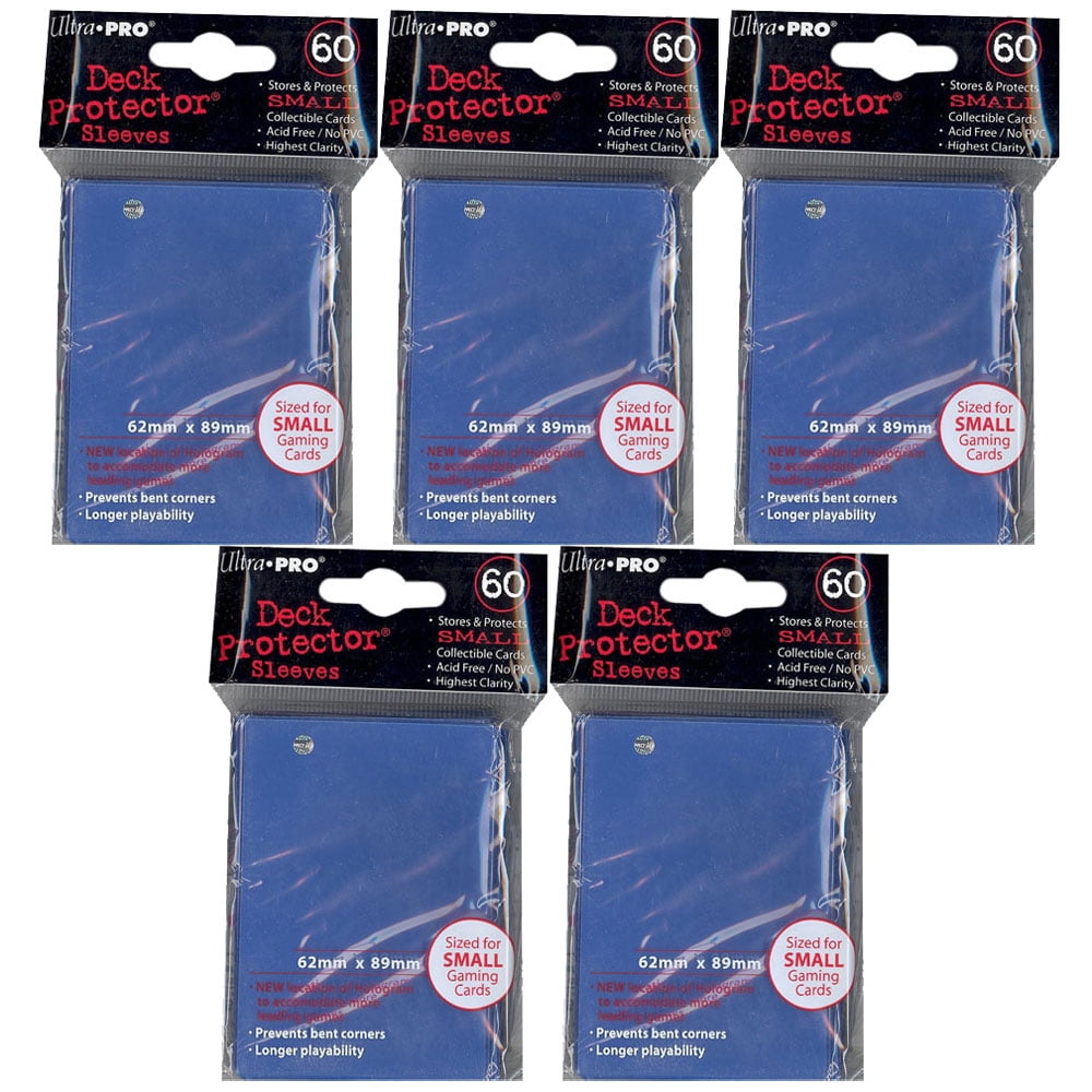 Trading Card Supplies Ultra Pro DECK PROTECTORS BLUE (Lot of 5