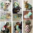 thumbnail image 6 of Apuakthei Dog Dress Dog Shirt Clothes 2 Pack, Fruit Pattern Puppy T-Shirt Beach Dresses Vest for Small Dogs and Cats, 6 of 6