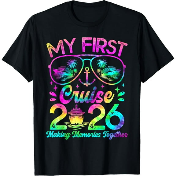 My First Cruise 2026 Funny First Time Cruise Vacation 2026 T-Shirt Shirts