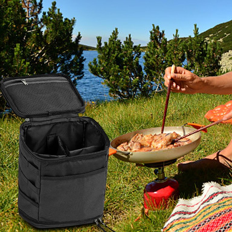 Outdoor Large Bag, Collapsible, Cooking Barbecue Picnic Utensils