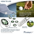 thumbnail image 3 of PinMart Thin Red Line Bundle Pack of 9 Magnetic Golf Ball Markers, 3 of 6