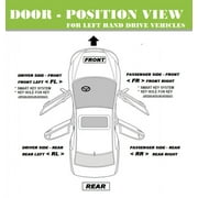 CF Advance For 02-06 Toyota Camry Front Rear Left Right Inside Door Handle Set 4pcs Tan 2002 2003 2004 2005 2006