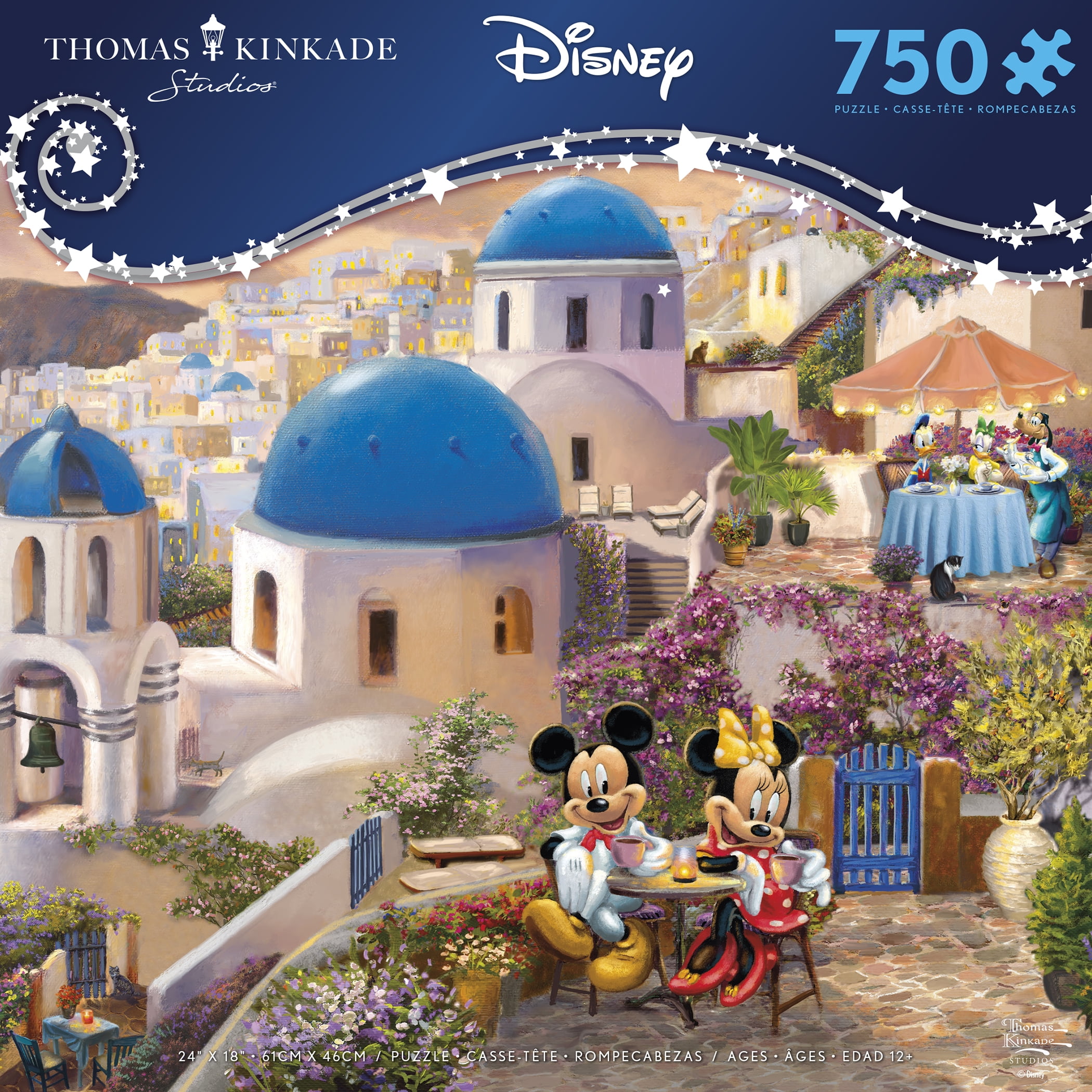 Ceaco 750-Piece Thomas Kinkade Disney Collection Mickey Ceaco 750-Piece Thomas Kinkade Disney Collection Mickey