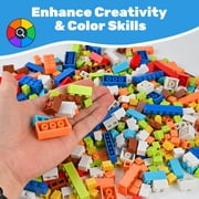 Faburo 1600 PCS Building Bricks Set, Classic Bulk Building Blocks Compatible with All Major Brands, Creative STEM Construction Toy Gift for Kids