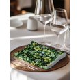 thumbnail image 6 of St. Patrick's Day Cloth Napkins Set of 4 Reusable Dinner Napkins, Watercolor Lucky Shamrocks Spring Leaves Cocktail Napkin Washable Table Napkins for Wedding/Holiday Party/Baby Shower 20"x20", 6 of 7